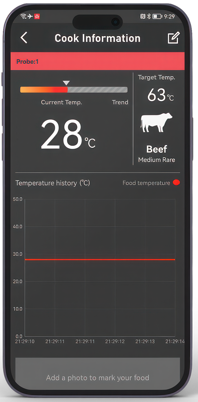 herQs Dome Thermometer